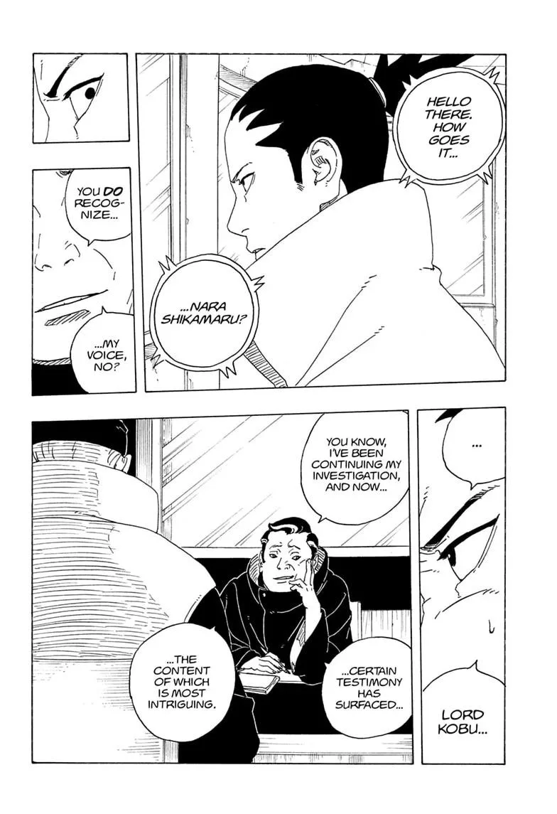 Boruto Two Blue Vortex Chapter 39 Chapter 39